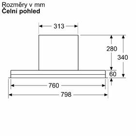 Odsavač par Bosch DBB87DP60 černý

 obrázek produktu 13 z 21