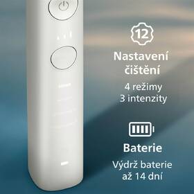 Zubní kartáček Philips HX9911/23 bílý

 obrázek produktu 1 z 18