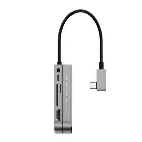 USB Hub Baseus USB-C/USB, HDMI, SD, micro SD, USB-C PD, 3,5mm jack šedý

 obrázek produktu 2 z 10