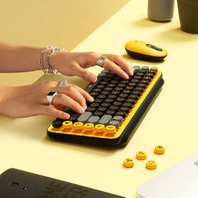 Klávesnice Logitech POP Keys US - blast yellow 

 obrázek produktu 6 z 9