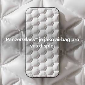 Tvrzené sklo PanzerGlass Ultra-Wide Fit na Apple iPhone 15 Pro s instalačním rámečkem 

 obrázek produktu 4 z 8