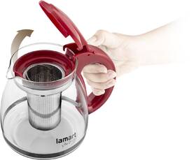 Konvice Lamart LT7074 VERRE, 1,5 l červená/sklo

 obrázek produktu 3 z 3