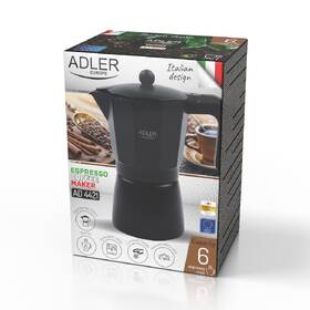 Moka konvice Adler AD4421 černá

 obrázek produktu 6 z 11