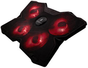 Chladící podložka pro NTB SureFire Bora Gaming do 17" černá/červená

 obrázek produktu 1 z 7