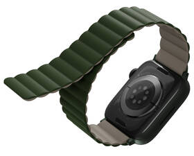 Řemínek Uniq Revix Reversible na Apple Watch 42/44/45/49mm zelený/béžový

 obrázek produktu 2 z 5