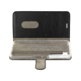 Pouzdro na mobil flipové FIXED Opus na Samsung Galaxy S23 černá barva
