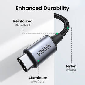 Kabel UGREEN USB-C/3.5mm Jack, 1m černý

 obrázek produktu 5 z 5
