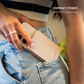 Powerbanka FIXED MagZen 5 Crystal s Qi2 a MagSafe, 5000 mAh černá

 obrázek produktu 9 z 11