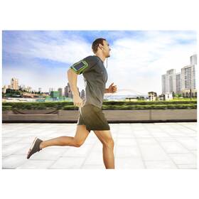 Pouzdro na mobil sportovní CellularLine Armband running, 5,2“ zelené

 obrázek produktu 1 z 2