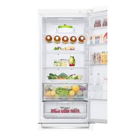 Chladnička s mrazničkou LG GBB62SWFGN bílá barva
