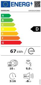 Myčka nádobí Samsung DW50DG450B00LE 
