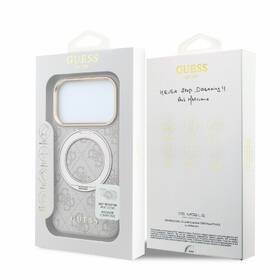 Kryt na mobil Guess PU 4G Ring Stand MagSafe na Apple iPhone 18 Pro růžový

 obrázek produktu 6 z 6