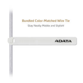 Kabel ADATA Sync & Charge USB/Lightning, 1m, MFi, opletený stříbrný

 obrázek produktu 4 z 7