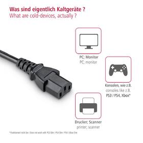 Kabel Hama PC zdroj, 1,5m černý

 obrázek produktu 2 z 7