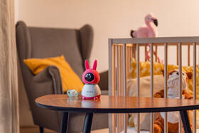 IP kamera Tesla Smart Camera 360 Baby růžová barva
