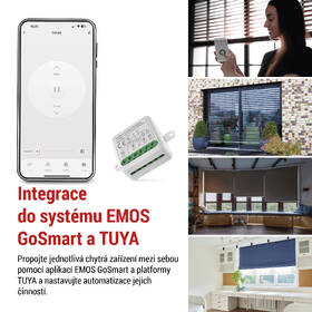 Modul EMOS GoSmart motorický IP-2121CZ, ZigBee, 1-kanálový 

 obrázek produktu 13 z 19