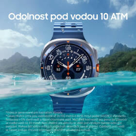Chytré hodinky Samsung Galaxy Watch Ultra LTE (2025) šedá barva
