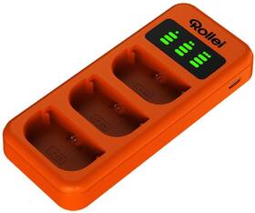 Nabíječka Rollei Dual Charger LP-E6 (Canon) oranžová

 obrázek produktu 2 z 2