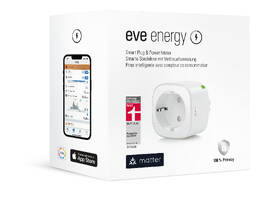Chytrá zásuvka Eve Energy Smart Plug (Matter - compatible Apple, Google & SmartThings) 

 obrázek produktu 2 z 2