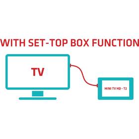 Televize Maxxo mini TV HD – T2 HEVC/H.265 černý

 obrázek produktu 4 z 14