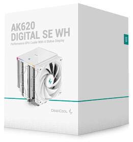 Chladič CPU DeepCool AK620 Digital SE White bílý

 obrázek produktu 9 z 9
