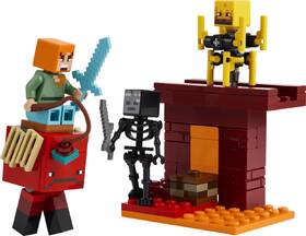 Stavebnice LEGO® Minecraft®  21266 Lávová bitva v Netheru 

 obrázek produktu 1 z 9