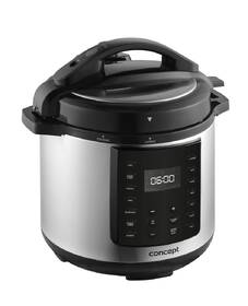 Multifunkční tlakový hrnec Concept CK8001 černý/nerez

 obrázek produktu 2 z 17