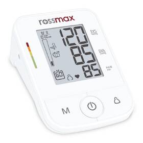 Tlakoměr na paži Rossmax X3 bílý

 obrázek produktu 1 z 5