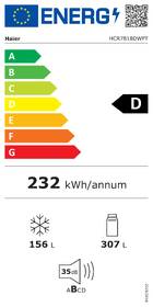 Americká lednice Haier HCR7818DWPT nerez
