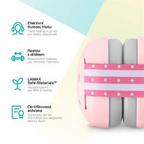 Sluchátka LAMAX BabyMuffs1 růžová

 obrázek produktu 1 z 3