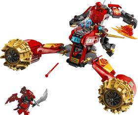 Stavebnice LEGO® NINJAGO® 71830 Kaiův bouřný jezdec a robot 

 obrázek produktu 1 z 8