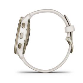 Chytré hodinky Garmin Venu 2 Plus - Cream - Gold/White Silicone Band 

 obrázek produktu 5 z 6