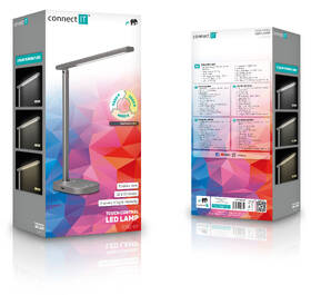 Stolní LED lampička Connect IT Shine šedá

 obrázek produktu 6 z 6