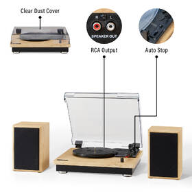 Gramofon Crosley Brio hnědý

 obrázek produktu 6 z 11