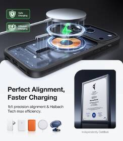 Kryt na mobil Torras Guardian Magnetic na Apple iPhone 17 Pro Max černý

 obrázek produktu 4 z 8