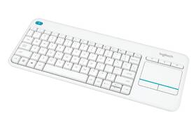 Klávesnice Logitech K400 Plus, CZ/SK bílá

 obrázek produktu 2 z 6