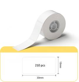 Papírový štítek Niimbot RP 15x30mm 210ks pro D11 a D110 bílý

 obrázek produktu 1 z 4