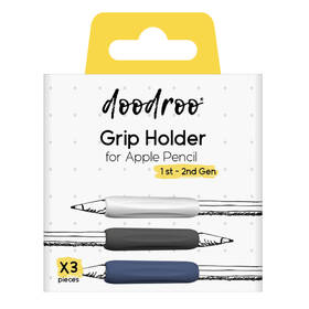 Držák doodroo pro Apple Pencil 1st-2nd Gen, 3 ks černý/bílý/modrý

 obrázek produktu 3 z 3