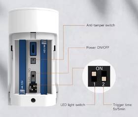 Detektor pohybu Xtend Home pro alarmový systém XTH-EZS-700S bílý

 obrázek produktu 6 z 6