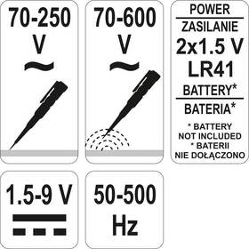 Zkoušečka YATO YT-2864 

 obrázek produktu 3 z 3
