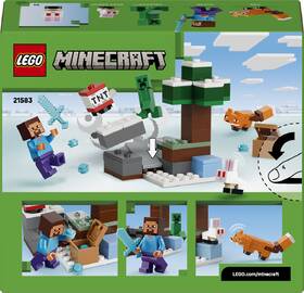 Stavebnice LEGO® Minecraft®  21583 Steve a dobrodružství v tajze 

 obrázek produktu 3 z 9