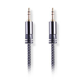 Kabel AQ 3,5 mm Jack/3,5 mm Jack, M/M, 3m černý

 obrázek produktu 1 z 1