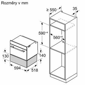 Ohřevná zásuvka Bosch BIC7101B1 černá barva
