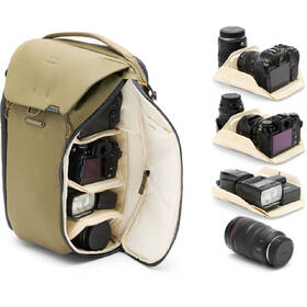 Batoh Peak Design Everyday Backpack 20L (v2) khaki

 obrázek produktu 4 z 9