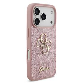 Kryt na mobil Guess Fixed Glitter 4G Metal Logo na Apple iPhone 18 Pro růžový

 obrázek produktu 2 z 6