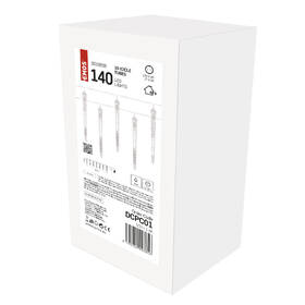 Vánoční osvětlení EMOS 140 LED girlanda - 10x rampouch, 3,6 m, venkovní i vnitřní, studená bílá 

 obrázek produktu 4 z 4