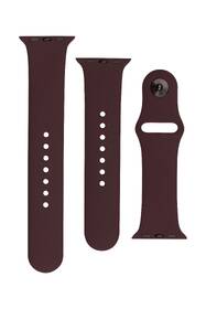 Řemínek FIXED Silicone Strap na Apple Watch 42/44/45/49 mm - kakaový 

 obrázek produktu 2 z 3