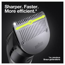 Zastřihovač vousů Braun BT 7340 Metallic Grey 

 obrázek produktu 12 z 18