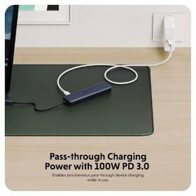 USB Hub HyperDrive EcoSmart Gen.2 USB-C 7-in-1 100W PD Pass-thru 

 obrázek produktu 4 z 6