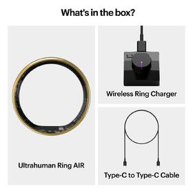 Chytrý prsten Ultrahuman Ring Air velikost 8 zlatý

 obrázek produktu 5 z 7